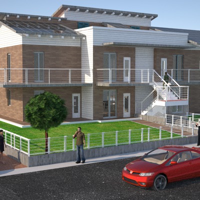 Complejo residencial de 16 vivienda