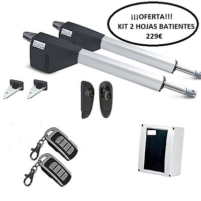 KIT MOTORIZACION PUERTAS BATIENTES