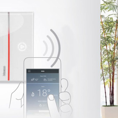 Termostato conectado WiFi Smarther de BTicino
