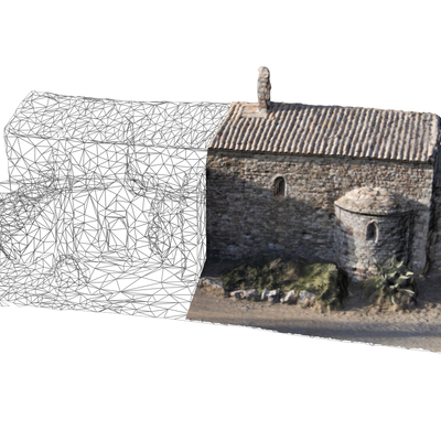 Edificio escaneado en 3D