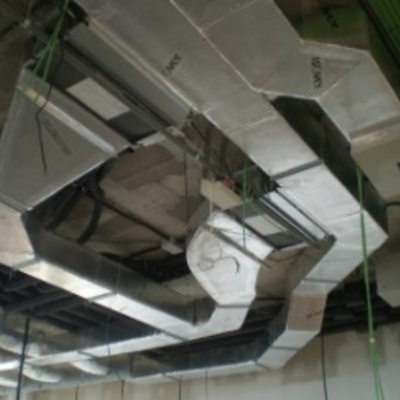 Conductos de fibra y máquina interior