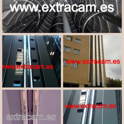 Conductos EI30,chimeneas colectivas,chimeneas.