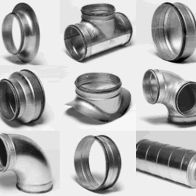 Conductos y accesorios para ventilación y aire acondicionado