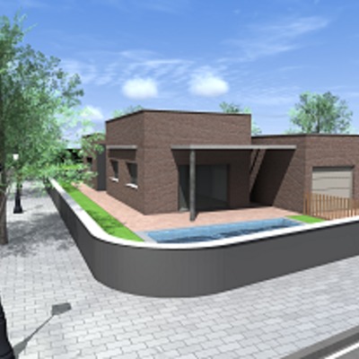 CONSTRUCCION CASA  A CASTELL D'ARO