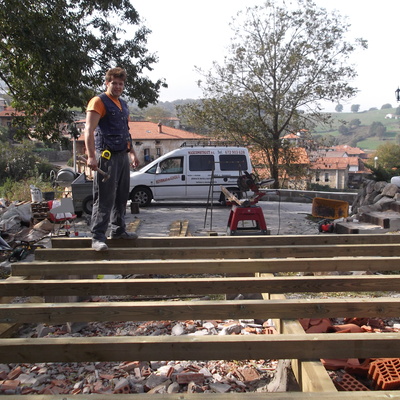 construcción casas de madera