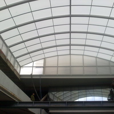 Construccion de cubierta metacrilato.