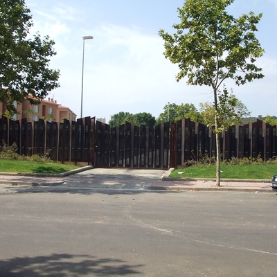 Construcción de deposito de vehículos municipal