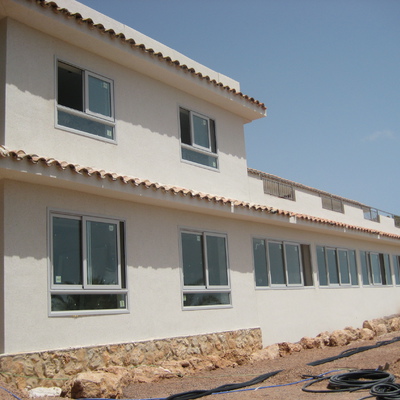 Construcción de un hotel