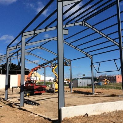 Construcción de naves industriales