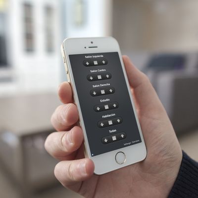 Control de persianas en una vivienda de Barcelona