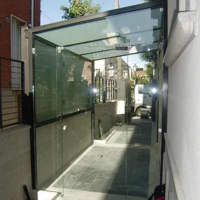 Cortaviento de entrada