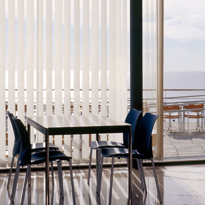 Cortina de lamas verticales