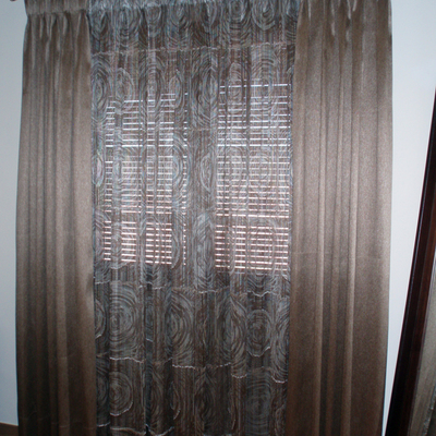 Cortinas en Barra acero