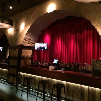 Cortinas en Club Lounge