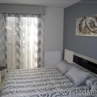 Cortinas para dormitorio moderno
