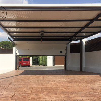 Hormigon pulido y cubierta