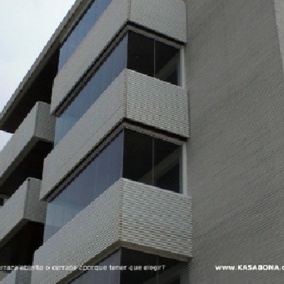 Cristales para terrazas en comunidades 