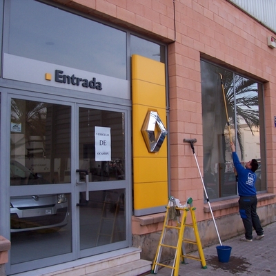 cristales y oficinas