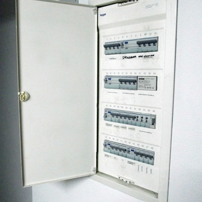 Cuadro eléctrico de finca