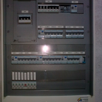 Cuadro electrico peluqueria