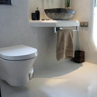 cuarto de baño blanco