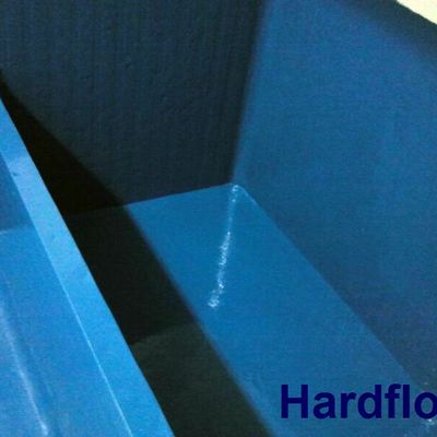 cubeto con pavimento de resina epoxi alimentario