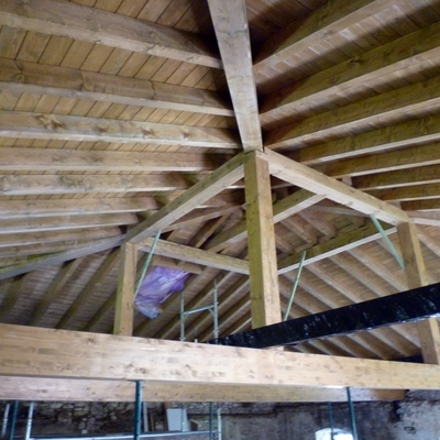 Cubierta a cuatro aguas