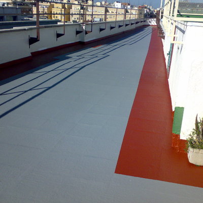 Cubierta en C/ Jorge Juan