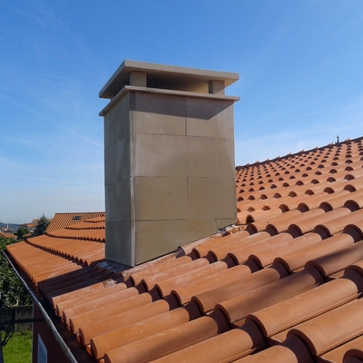 Cubierta en vivienda unifamiliar en Tanos (Torrelavega)