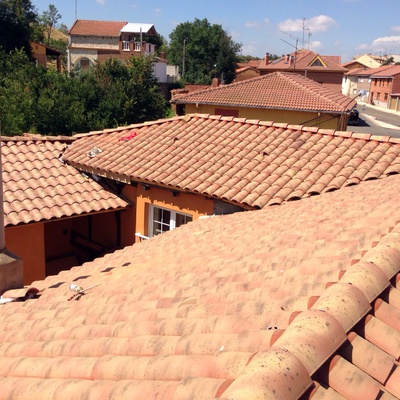 Cubierta realizada en Villanueva del Carnero