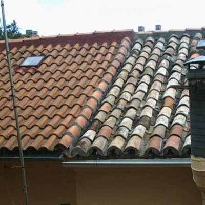 Acondicionamiento de cubierta de teja Impermeabilizaciones Llanos Macias