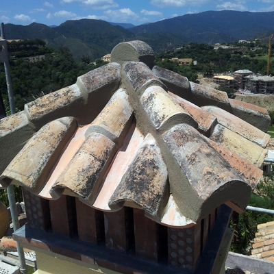  cubierto de chimenea 