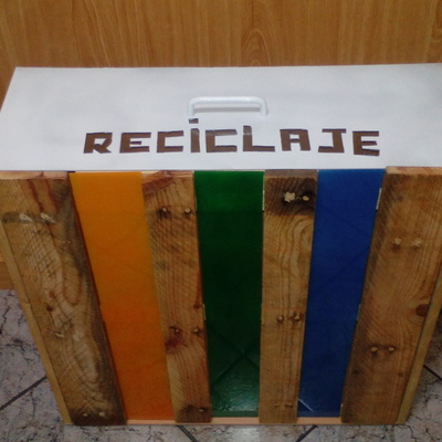 cubo reciclaje 