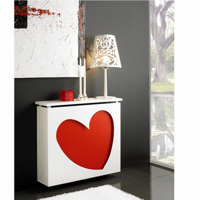 Cubrerradiador CORAZON en forja