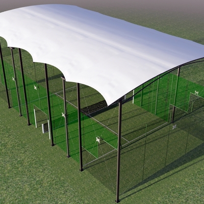 Cubrimiento de pistas de pádel