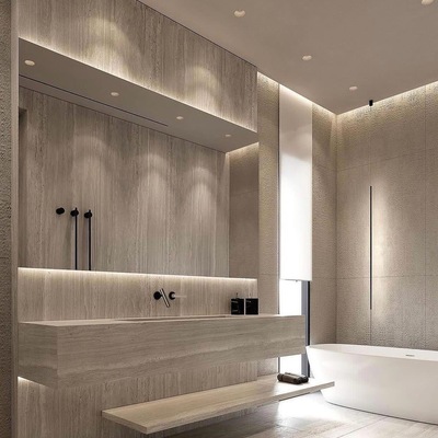 Reforma Baño Traventino