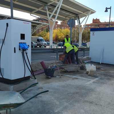 Instalación de cargadores eléctricos