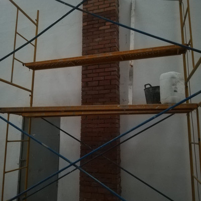 Chimenea rústica - Obra 542