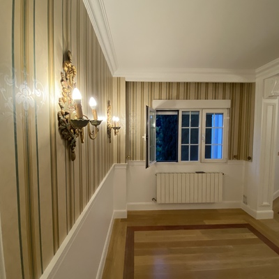 Pintura y papel pintado!