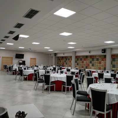 Rehabilitación salón comedor hotel