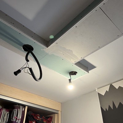 Cajones para luces empotradas