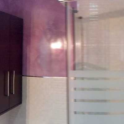 Cuarto de baño estucó