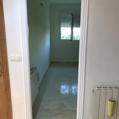 Lacado de marcos y tapetas insitu