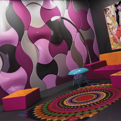 Paneles decorativos en 2D y 3D 