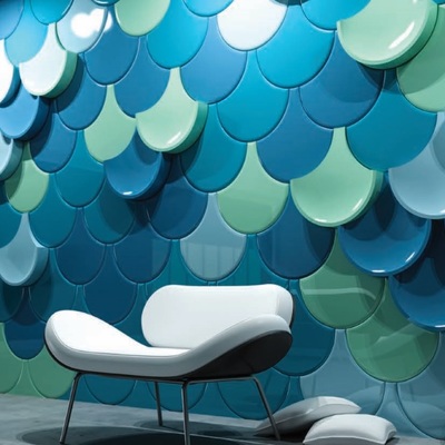 Paneles decorativos en 2D y 3D 