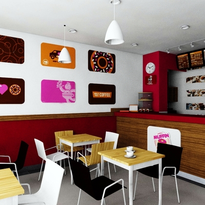 Decoración cafetería en Málaga 2