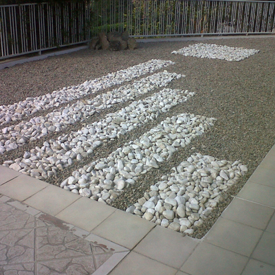 Decoración en jardín.