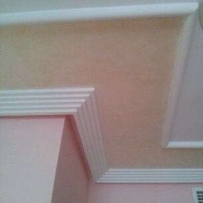 DECORACION MOLDURA SALON