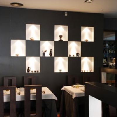 DECORACION RESTAURANTE MUEBLE PLADUR