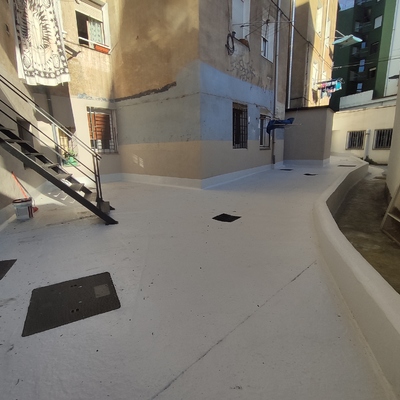 Impermeabilización patio interior